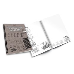 Скетч-бук SB-01 + 2 карандаша 2В, НВ
