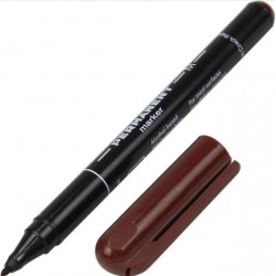 Маркер "Centropen" №2846 (тонк.) коричневый, Perma