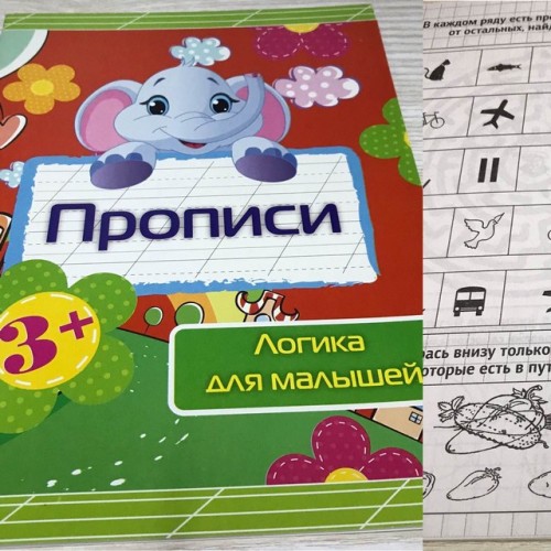 Прописи_В-5 (24 стр) "Логика для малышей"