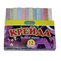Крейда кольрова_12кол. квадр. № КК1412(912) "Крейд