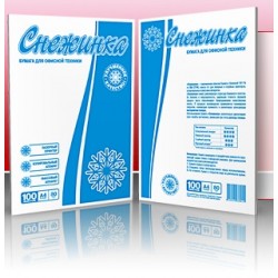 Бумага офс."М-Стандарт"/"Снежинка"  80гр м2 А-4 (1