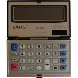 Кальк."EATES" RC-200A (12разр., расклад., 1р питан