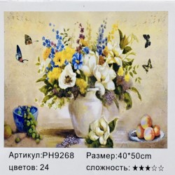 Картина-раскраска по номерам на холсте 40*50 РН926