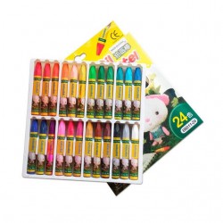 Мел масл.   (24цв.) AIHAO 68011-24 " Oil Pastel"
