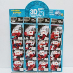 Конструктор №K1357 пластик 3D 40 деталей  "Пожарна