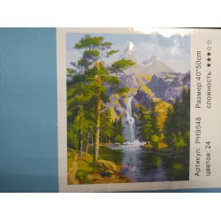 Картина-раскраска по номерам на холсте 40*50 РН954