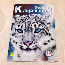 Картон А4 белый " Аляска" (10 л.) (20уп)