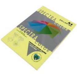 Бумага A4 Spectra ПАСТЕЛЬ 100л/80гр №160-34 ( YELL