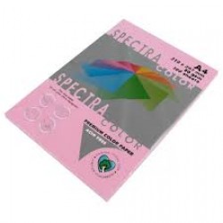 Бумага A4 Spectra ПАСТЕЛЬ 100л/80гр №170 ( PINK )