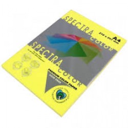 Бумага A4 Spectra НЕОН 100л/80гр №363 ( YELLOW ) Ж