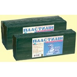 Пластилин "Скульптурный" 400гр Оливковый (Гамма Но