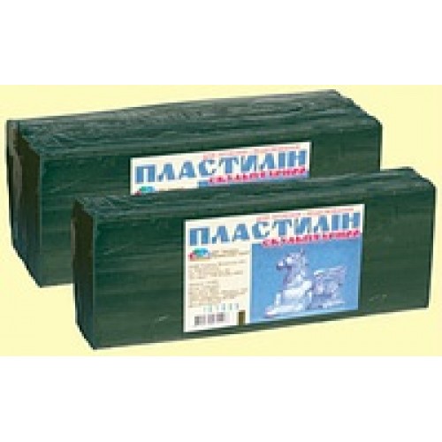 Пластилин "Скульптурный" 400гр Оливковый (Гамма Но