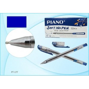 Ручка  масл. Piano PT-177 (син.) / 50уп, 2400ящ