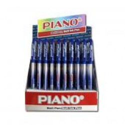 Ручка  масл. Piano PT-197 (син.) Soft /50уп, 2400я