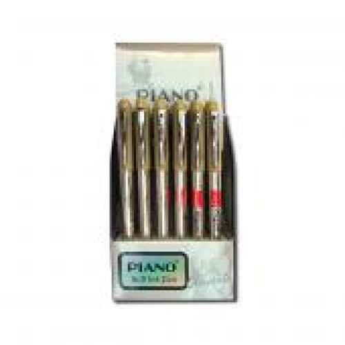 Ручка  масл. Piano PT-185 (син.) Elegant /24уп, 11
