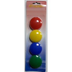 Магнит цветной d=4   4шт  JZ-M002/М-40 № 150 (уп24