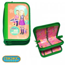 Пенал Kidis 14033 (2 отдел ) "Model On Stage"