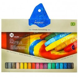 Мел масл.  (36 цв.) MARCO 4800 OP-36 " Oil Pastels