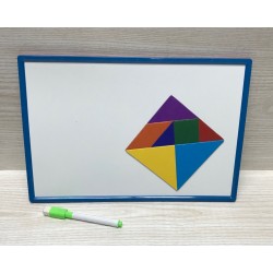 Доска детская магнитная (20,7*30,8см) + магнитный
