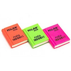 Ластик Milan 2036 Книжка  3,9*2,9*0,9 микс (уп36)