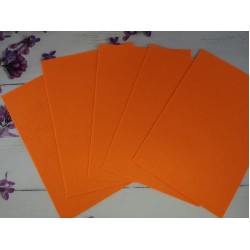 ФЕТР № 7786 2 мм / 10 листов 20*30cm ОРАНЖЕВЫЙ