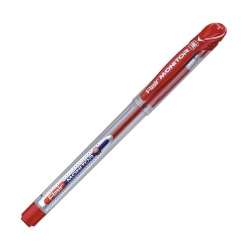 Ручка шар."Flair " Monitor (830) красн./12уп,144бл