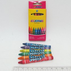 Мелки восков 6цвет  42368496-6 М8993-6 Crayons