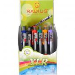 Ручка автомат шар.Radius - XLR  (уп-24/в картон ст