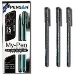 Ручка My-pen дубликат(черн.) /25уп, 1000бл, 2000ящ