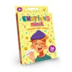 Игра настольная "Emotions Mimik" EM-01-01 90х130x2