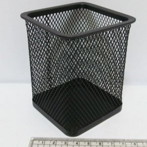 Подставка для ручек метал. сетка DSCN3545_BK "Квад