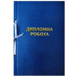 Папка А4 "Корка"для дипломной работы (Микс)