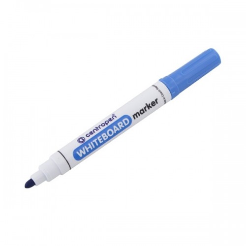 Маркер "Centropen" №8559 whitebord круглый (голубо
