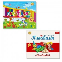Пластилин -10 цв. "Пластиленд/Липландия" 200 гр. Т