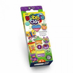 Масса для лепки шариковая "Bubble Clay 6 цветов" B