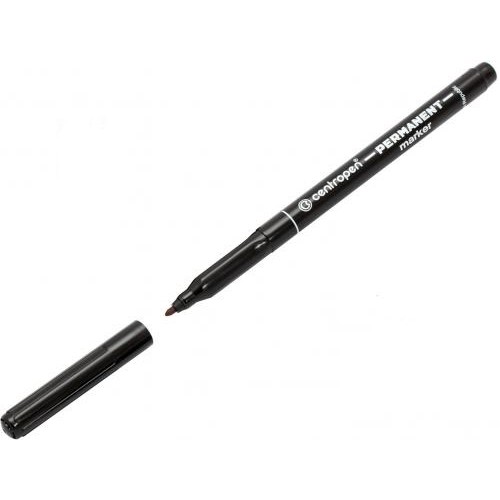 Маркер "Centropen" №2536 (након 1.0 mm) черный уп-