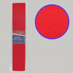 Бумага креповая 100% №KR110-8001 КРАСНЫЙ 50*200см,