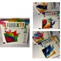 Картина своими руками Fluid Art FA-01 (холст,6цв.,