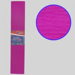 Бумага креповая 100% №KR110-8005 РОЗОВЫЙ ТЕМНЫЙ 50