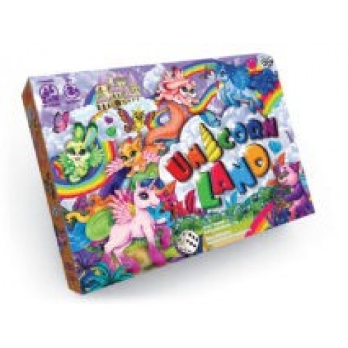 Игра-ходилка настольная Unicorn land DTG 97