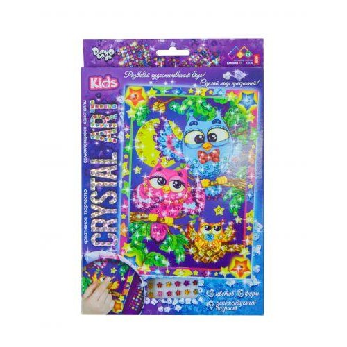 Мозаика-налипалка "CRYSTAL ART KIDS" в карт. уп.20