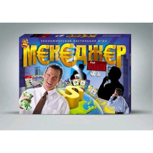 Игра настольная "Менеджер" маленькая DTG28 (укр,ру