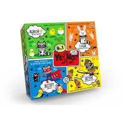 Игра настольная "YE-NO ДаНетки" 4в1 рос. YEN-02-01