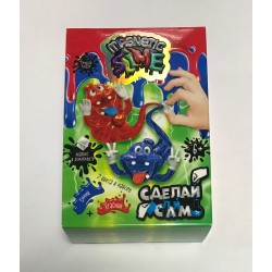 Игра " Сделай лизуна" Crazy Slime SLM-Mg с магнито