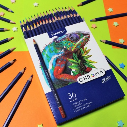 Кар. Chroma 36цв. №8010-36CB "MARCO" (уп448) шест