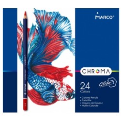 Кар. Chroma 24цв. №8010-24TN "MARCO" (уп6/36) шест