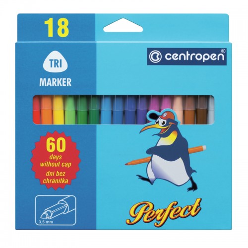 Флом. Centropen (18 цв.) в карт.уп. 2510 18 (при о