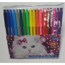 Флом.  18цв. №828-18LB  "Котик" .ПВХ