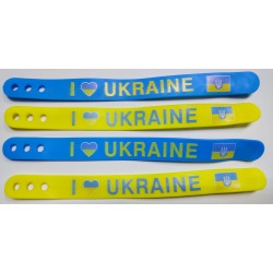 Браслет силиконовый широкий  22см уп-12шт/блок-120