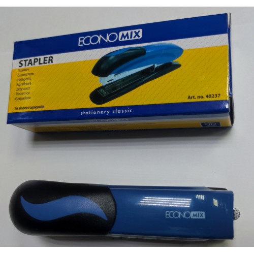Зшивач "10" Е40237 Economix до 16арк. пласт корпус
